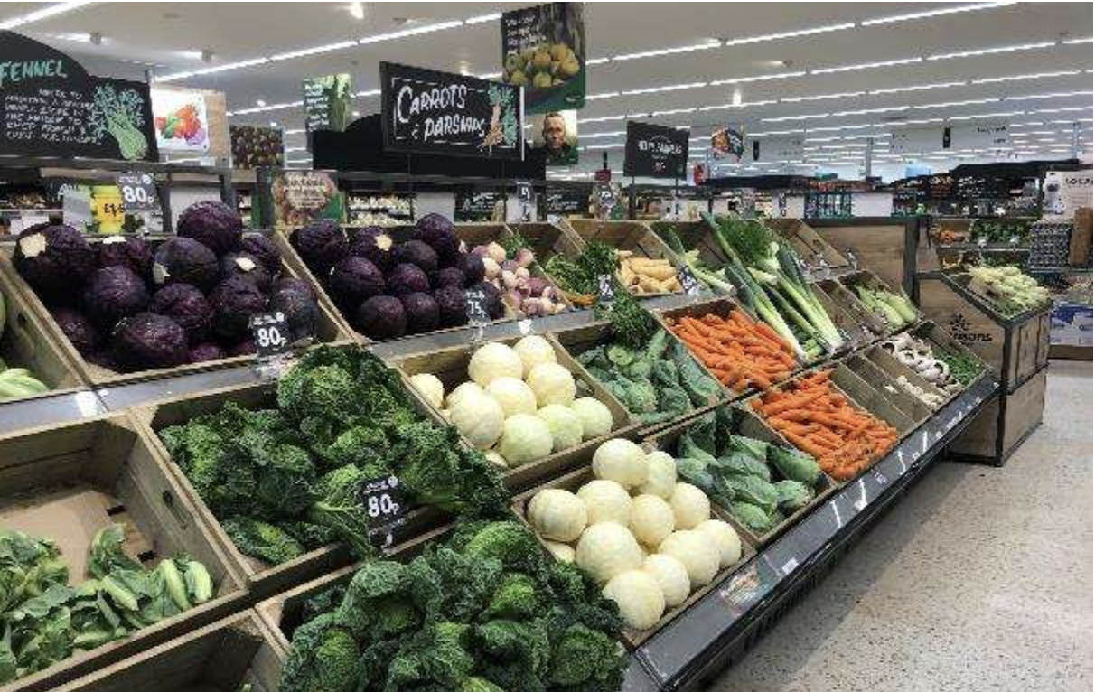 Plastic packaging and fresh produce
